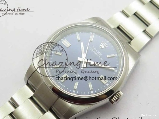 0101 UrbanChic Oyster Perpetual 36mm 126000 BP Best Edition Dark Blue Dial on SS Bracelet 2651